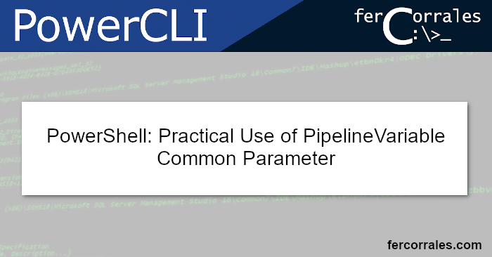 Common Parameters In Powershell